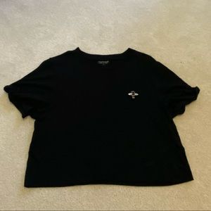 Topshop Cropped T-Shirt